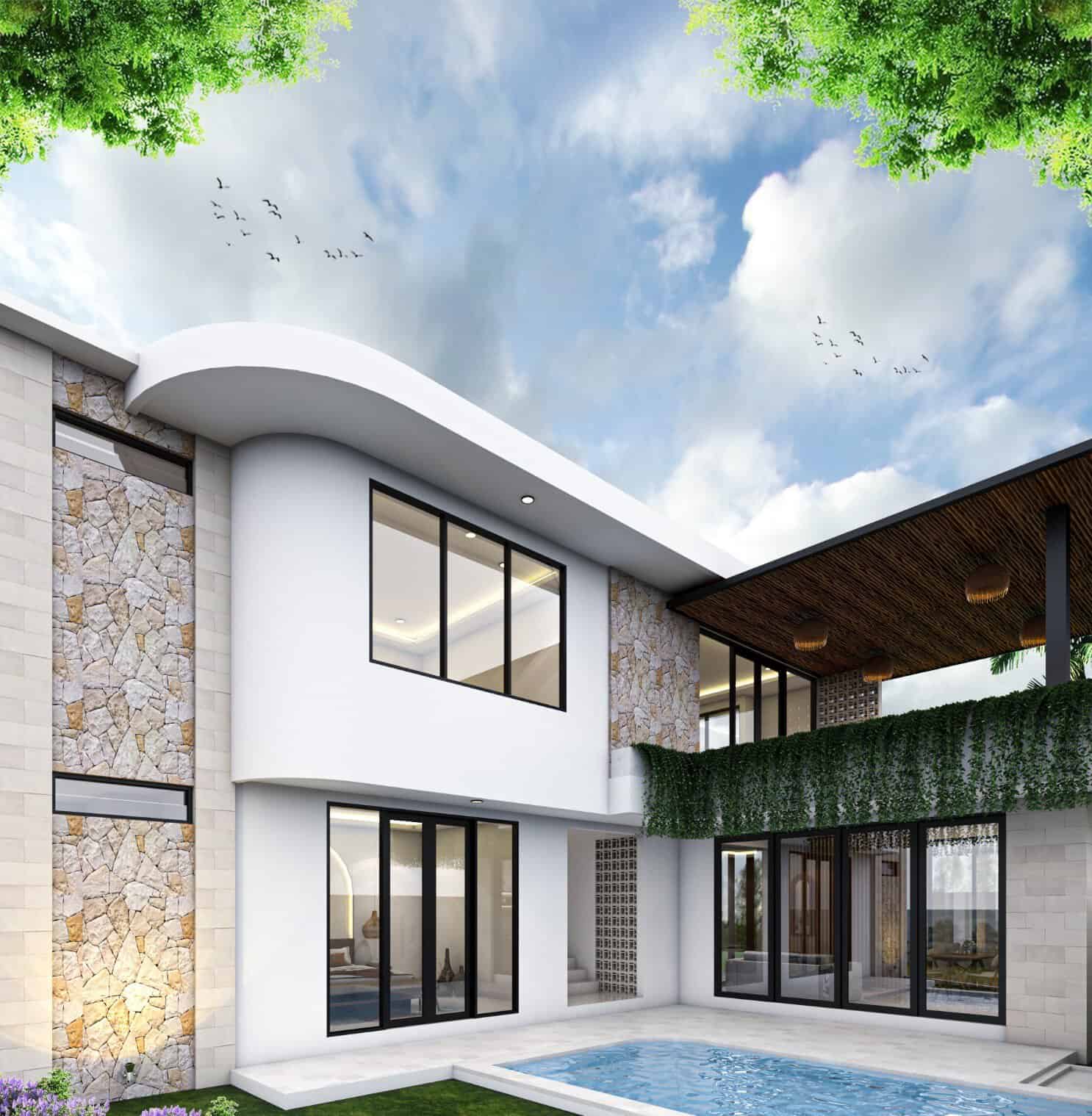 PROXIMITY TO THE  BEACH 2 BEDROOM VILLA FOR SALE FREEHOLD IN CEMAGI BE-1961 